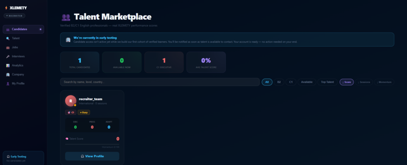 Archivo:XLEMETY Company Dashboard.png