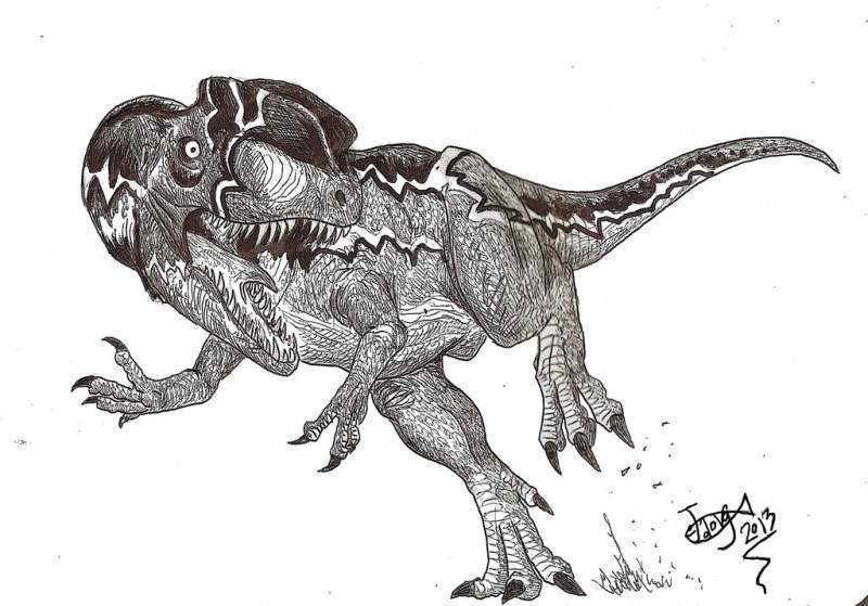 Archivo:Sinosaurus triassicus by hodarinundu-d63vot1.jpg