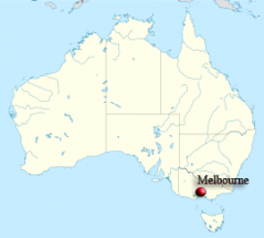 Melbourne location map.png