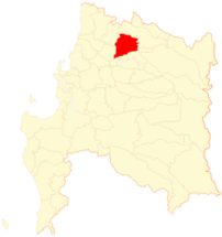 Mapa de la  Comuna  de San Nicolás