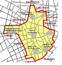 Mapa Centro Histórico de Camaguey