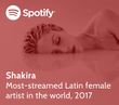 Shakira artista femenina latina más Stream del 2017 .jpg
