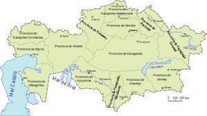 Provincias de Kazajistan