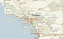 Mapa de la ubicación de zona arqueológica Pomoná.